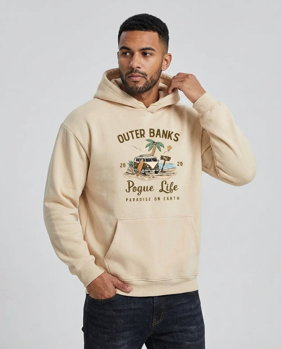 Men's Hoodie Surf Van Graphic | Casual Streetwear