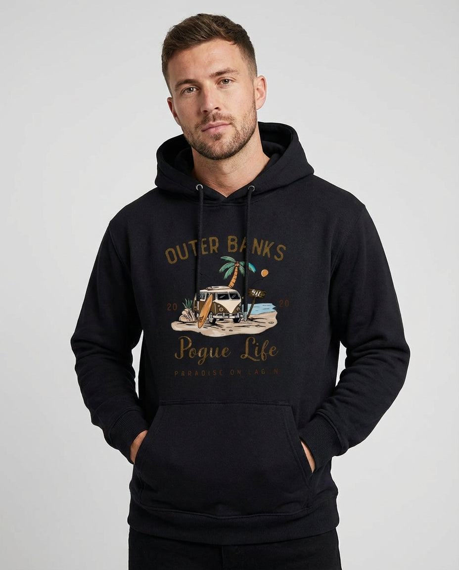 Men's Hoodie Surf Van Graphic | Casual Streetwear