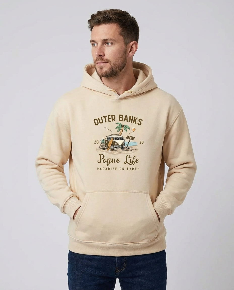 Men's Hoodie Surf Van Graphic | Casual Streetwear