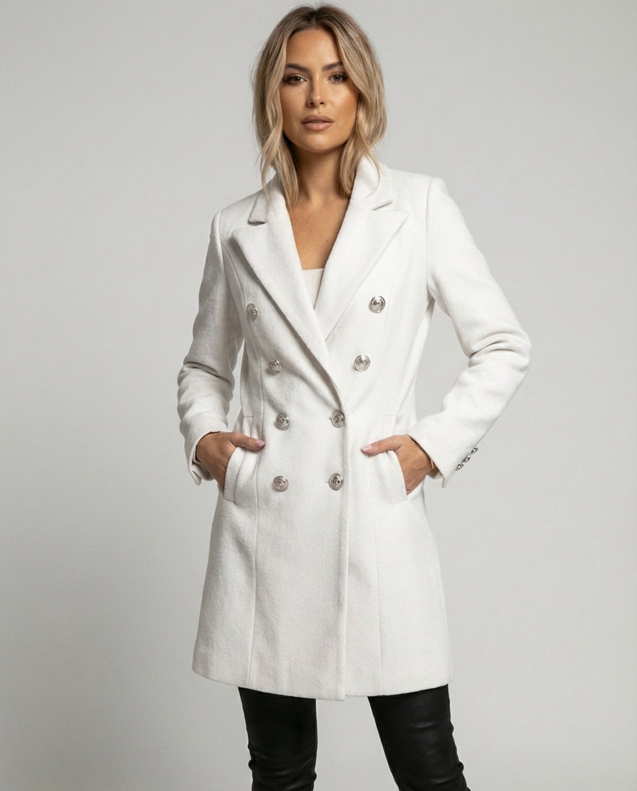 Women's Coats Double Breasted Tailored | Longline Style