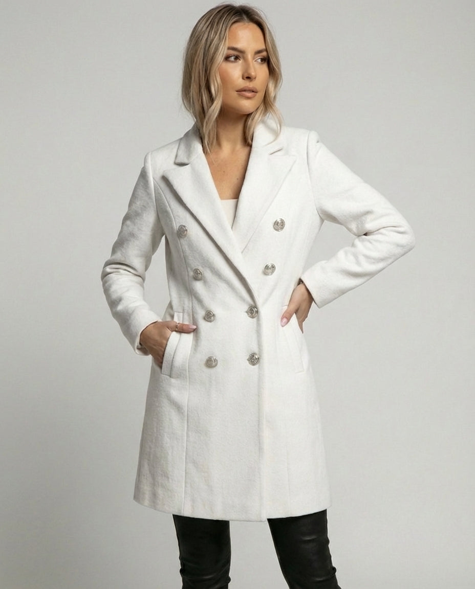 Women's Coats Double Breasted Tailored | Longline Style